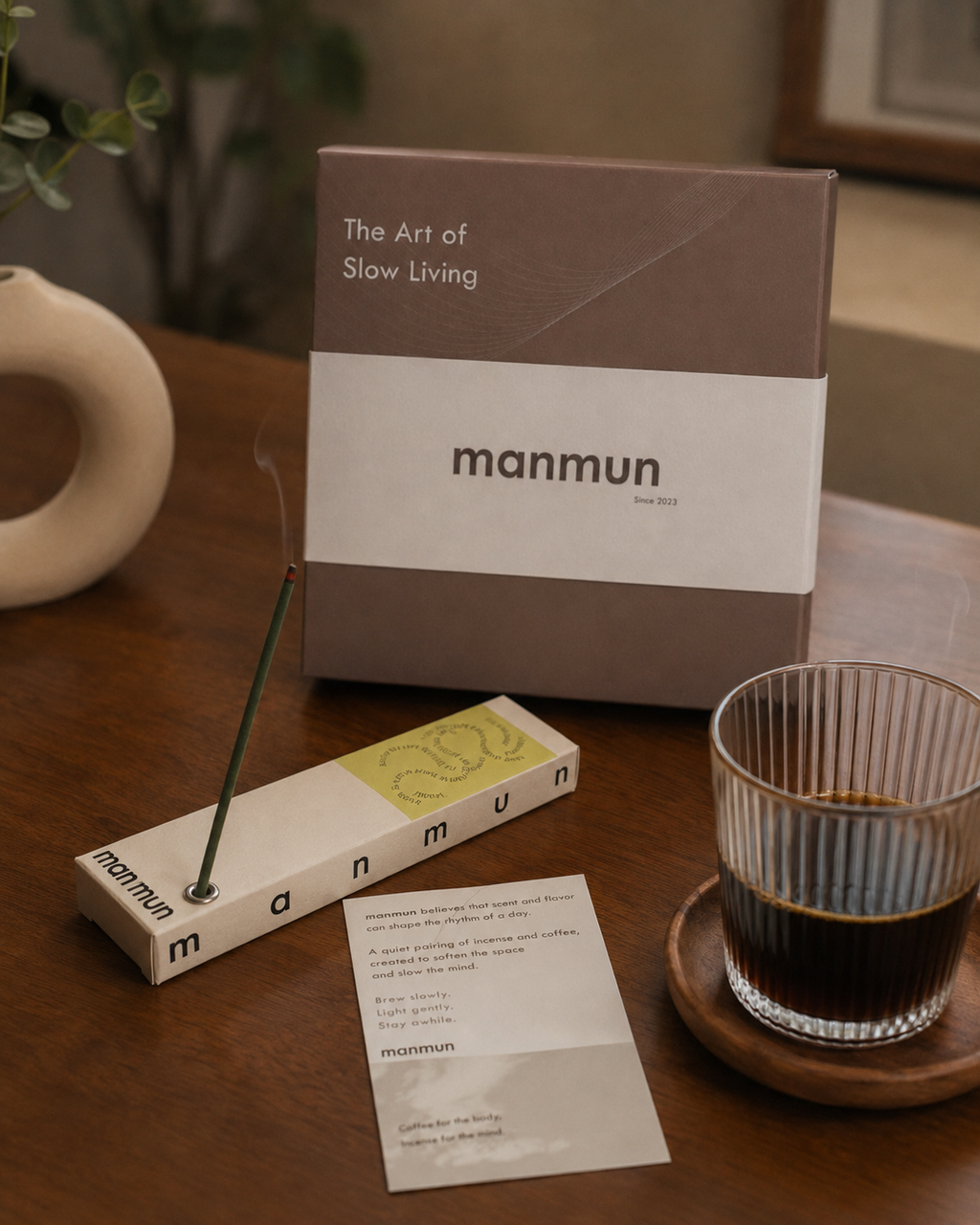 A Slow Morning｜Incense & Coffee Ritual Set